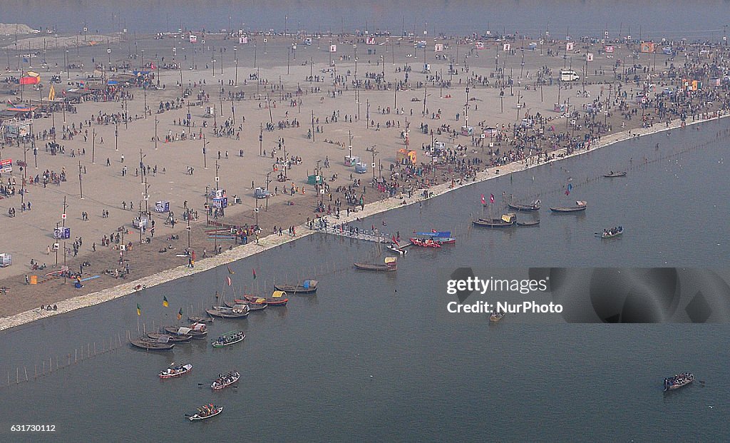 Magh Mela fair in Allahabad