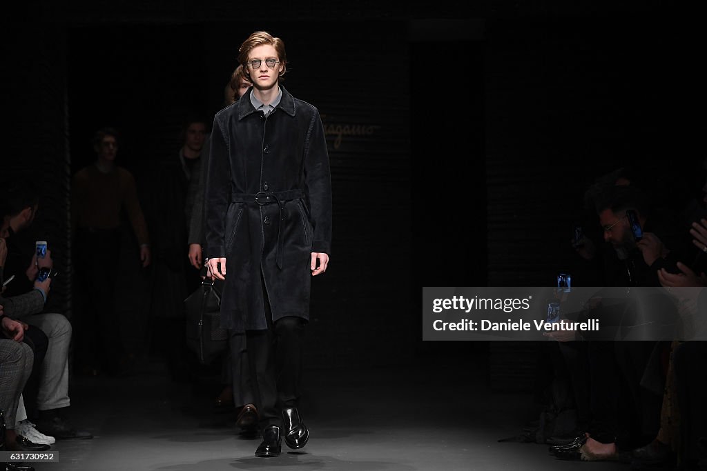 Salvatore Ferragamo - Runway - Milan Men's Fashion Week Fall/Winter 2017/18