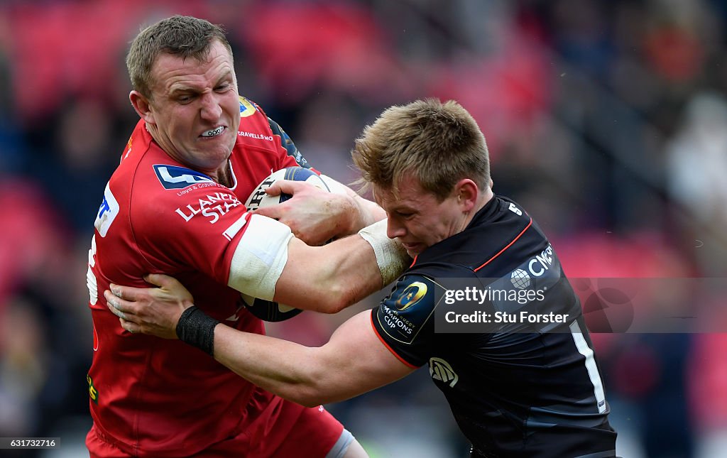 Scarlets v Saracens - European Rugby Champions Cup