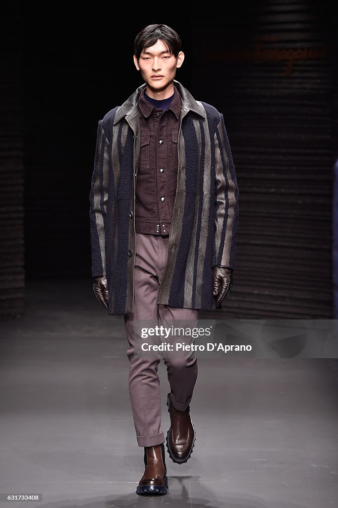 Salvatore Ferragamo - Runway - Milan Men's Fashion Week Fall/Winter 2017/18