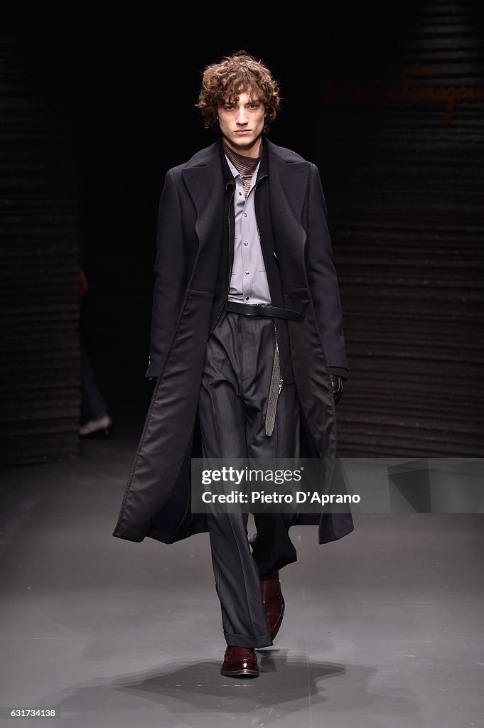 Salvatore Ferragamo - Runway - Milan Men's Fashion Week Fall/Winter 2017/18