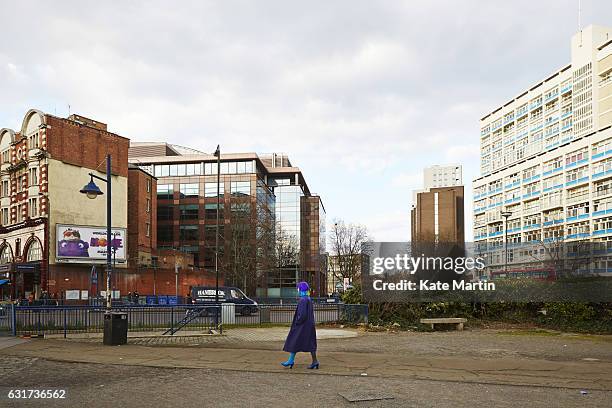 Illustrator and designer Julie Verhoeven is photographed on March 25, 2015 in London, England.