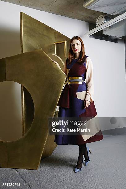 Fashion designer Roksanda Ilincic is photographed on November 28, 2014 in London, England.