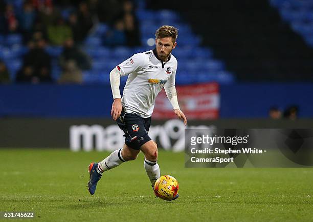 Bolton Wanderers' James Henry during the Sky Bet League One match between Bolton Wanderers and Swindon Town at Macron Stadium on January 14, 2017 in...