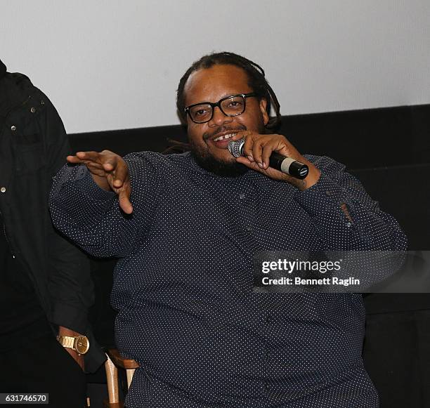 Director Chris Robinson attends the New Edition Story BET AMC Screenings Tour, New York on January 14, 2017 in New York City.