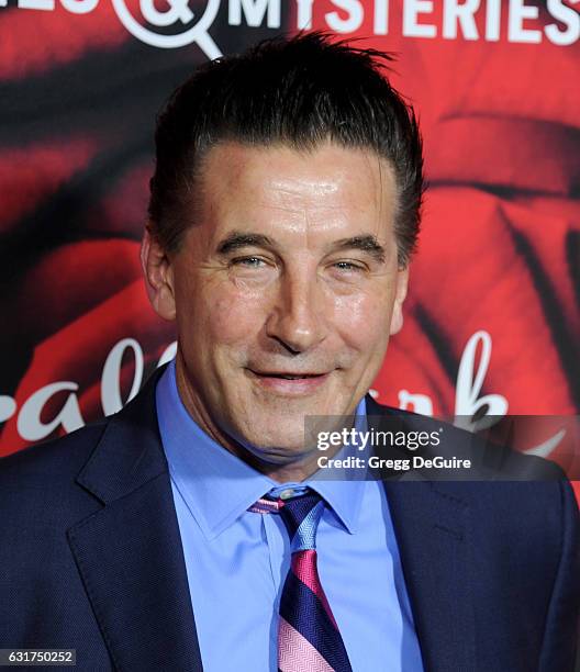 Actor Billy Baldwin arrives at Hallmark Channel And Hallmark Movies And Mysteries Winter 2017 TCA Press Tour at The Tournament House on January 14,...