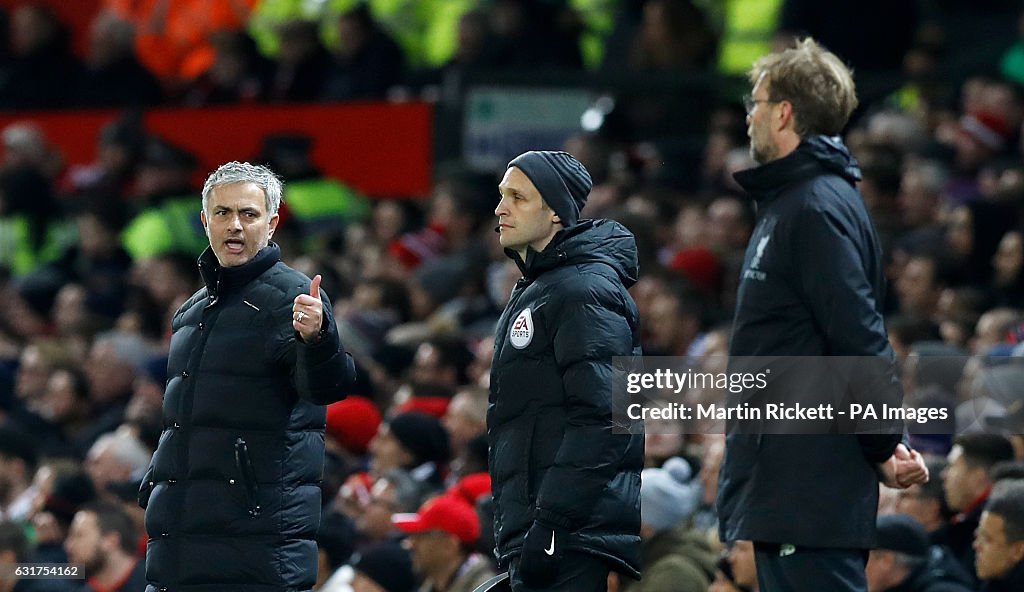 Manchester United v Liverpool - Premier League - Old Trafford