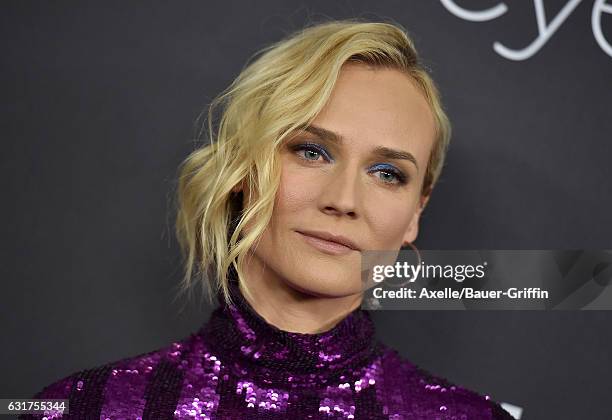 Actress Diane Kruger arrives at the 18th Annual Post-Golden Globes Party hosted by Warner Bros. Pictures and InStyle at The Beverly Hilton Hotel on...