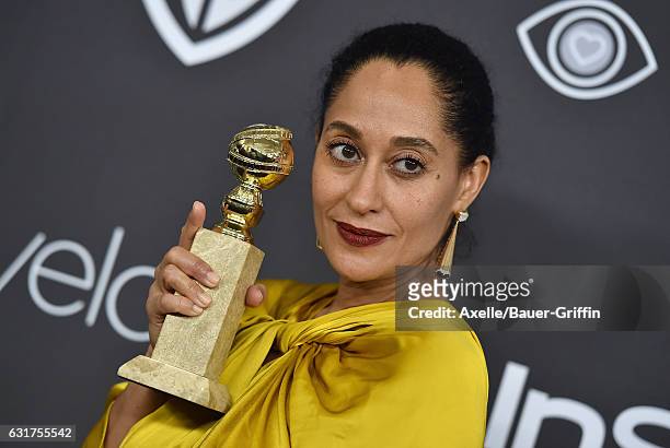 Actress Tracee Ellis Ross arrives at the 18th Annual Post-Golden Globes Party hosted by Warner Bros. Pictures and InStyle at The Beverly Hilton Hotel...