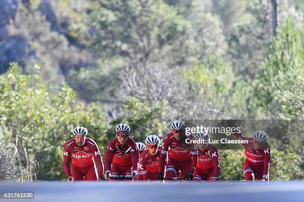 Team Katusha-Alpecin 2017 / Training camp Marco HALLER / Tony MARTIN / Jenthe BIERMANS / Alexander KRISTOFF / Viatcheslav KUZNETSOV / Nils POLITT /...