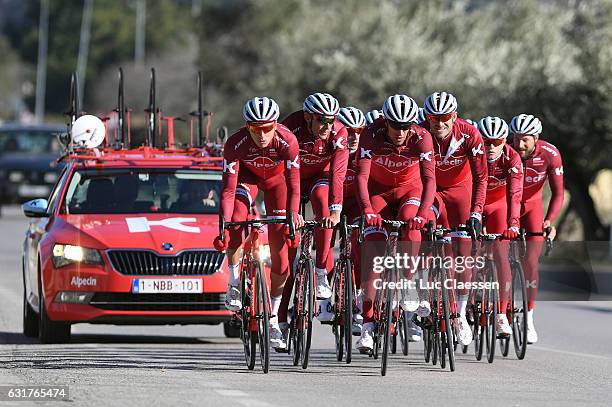 Team Katusha-Alpecin 2017 / Training camp Viatcheslav KUZNETSOV / Nils POLITT / Reto HOLLENSTEIN / Alexander KRISTOFF / Training camp Team...