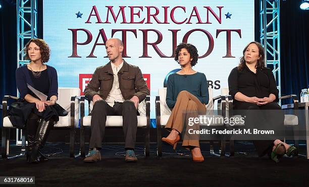 Executive producer, FRONTLINE Raney Aronson-Rath, producer American Patriot Richard Rowley, Sr. Digital Reporter, FRONTLINE Sarah Childress and...