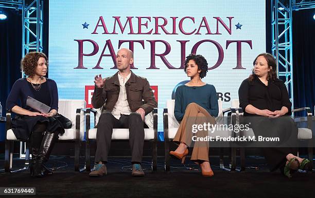 Executive producer, FRONTLINE Raney Aronson-Rath, producer American Patriot Richard Rowley, Sr. Digital Reporter, FRONTLINE Sarah Childress and...