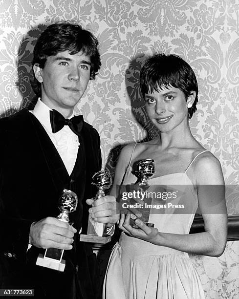 Timothy Hutton and Nastassja Kinski circa 1981 in Los Angeles, California.