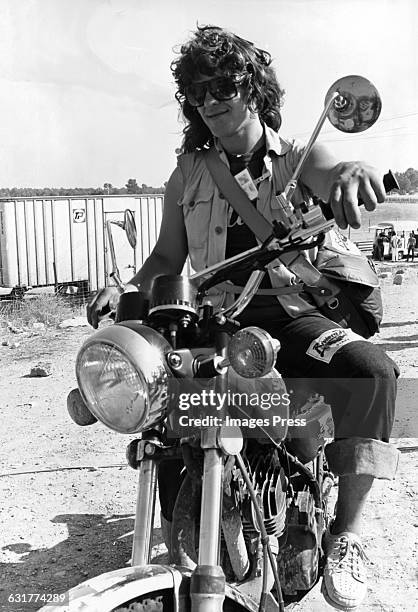 Michael Lang, concert promoter circa 1976 in Le Castellet, France.