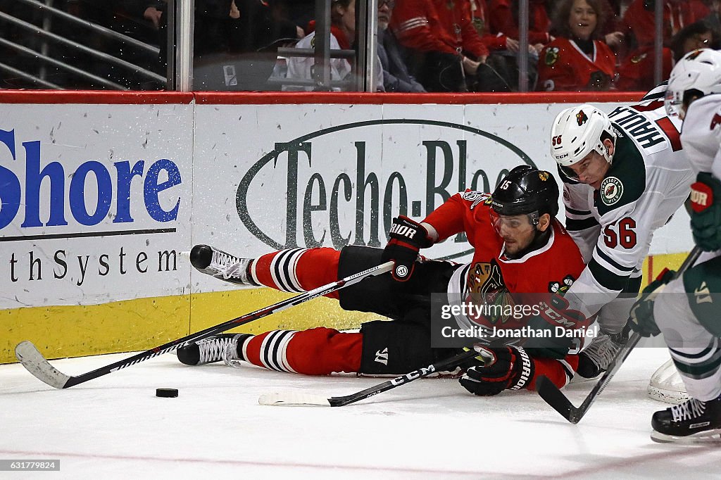 Minneosta Wild v Chicago Blackhawks