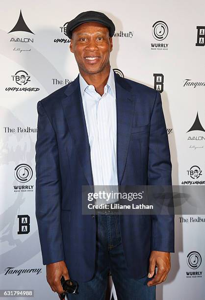 Former Basketball Coach Byron Scott arrives at the T-Boz Unplugged Benefit Concert at Avalon on January 15, 2017 in Hollywood, California.