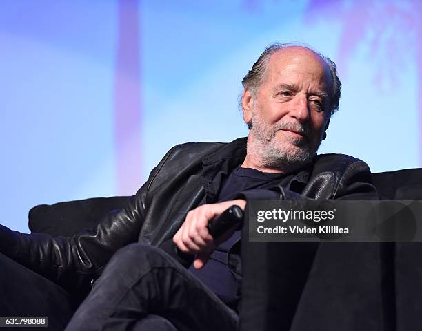 Producer Art Linson speaks at the Closing Night Screening of "The Comedian" at the 28th Annual Palm Springs International Film Festival on January...