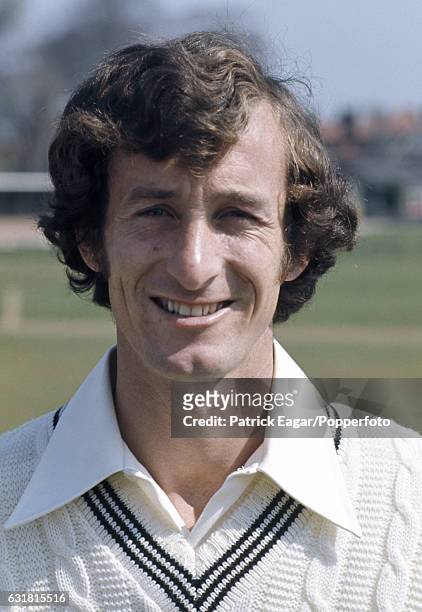 Dayle Hadlee of New Zealand during the tour match between DH Robins' XI and New Zealand at The Saffrons, Eastbourne, 24th April 1973.