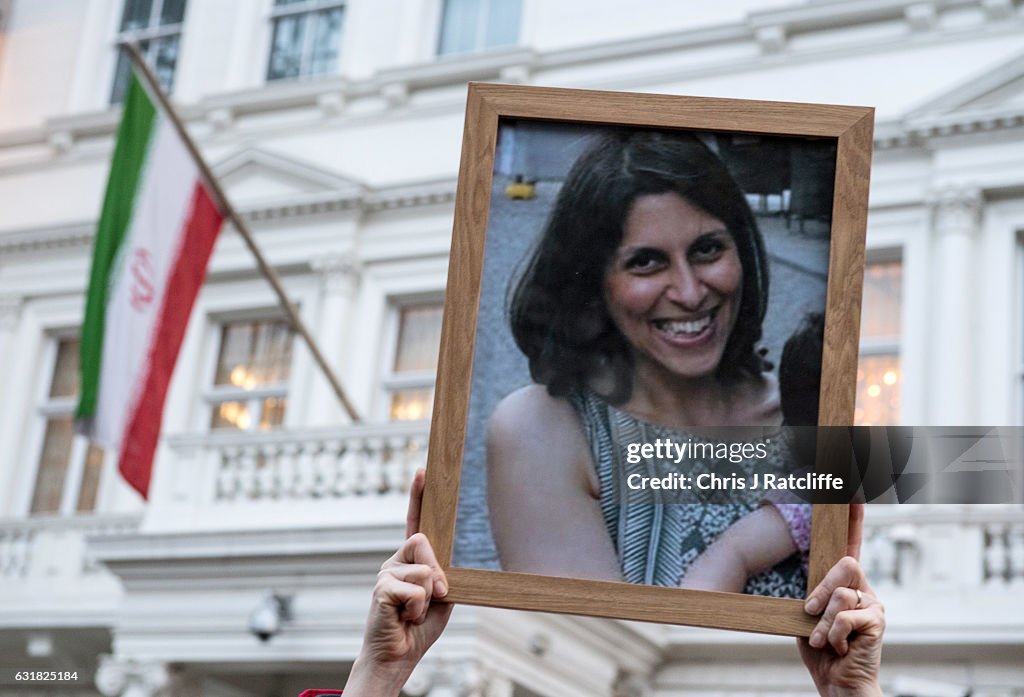 A Vigil Is Held For British-Iranian Mother Imprisoned In Tehran