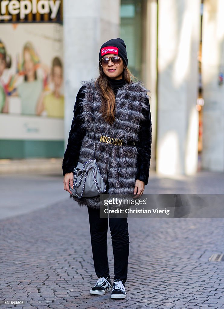 Street Style: January 16 - Milan Men's Fashion Week Fall/Winter 2017/18