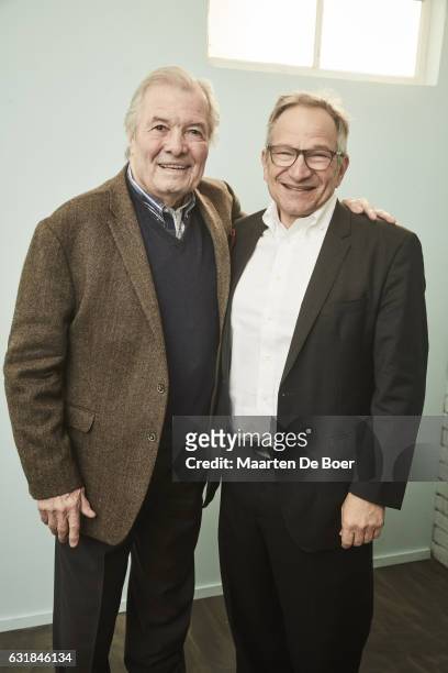 Chef/film subject Jacques Pepin and producer and director of "Jacques Pepin: The Art of Craft" Peter L. Stein from PBS's ''AMERICAN MASTERS: Chefs...