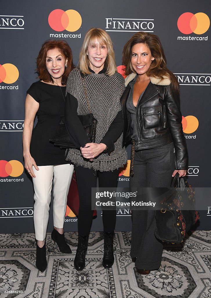CEO of CoverFx Sharon Collier, Maggie Ciafardini, and Jennifer Ruff ...
