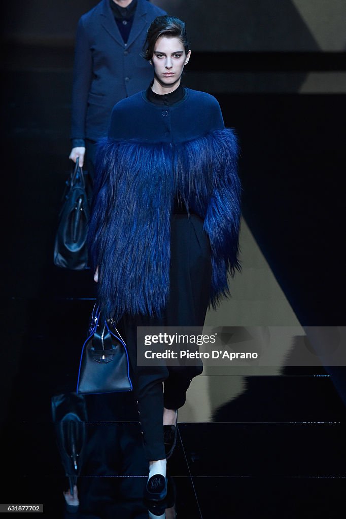 Giorgio Armani - Runway - Milan Men's Fashion Week Fall/Winter 2017/18