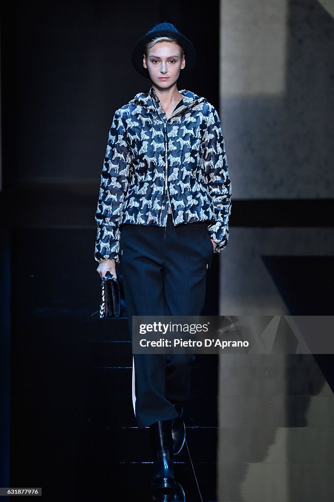 Giorgio Armani - Runway - Milan Men's Fashion Week Fall/Winter 2017/18