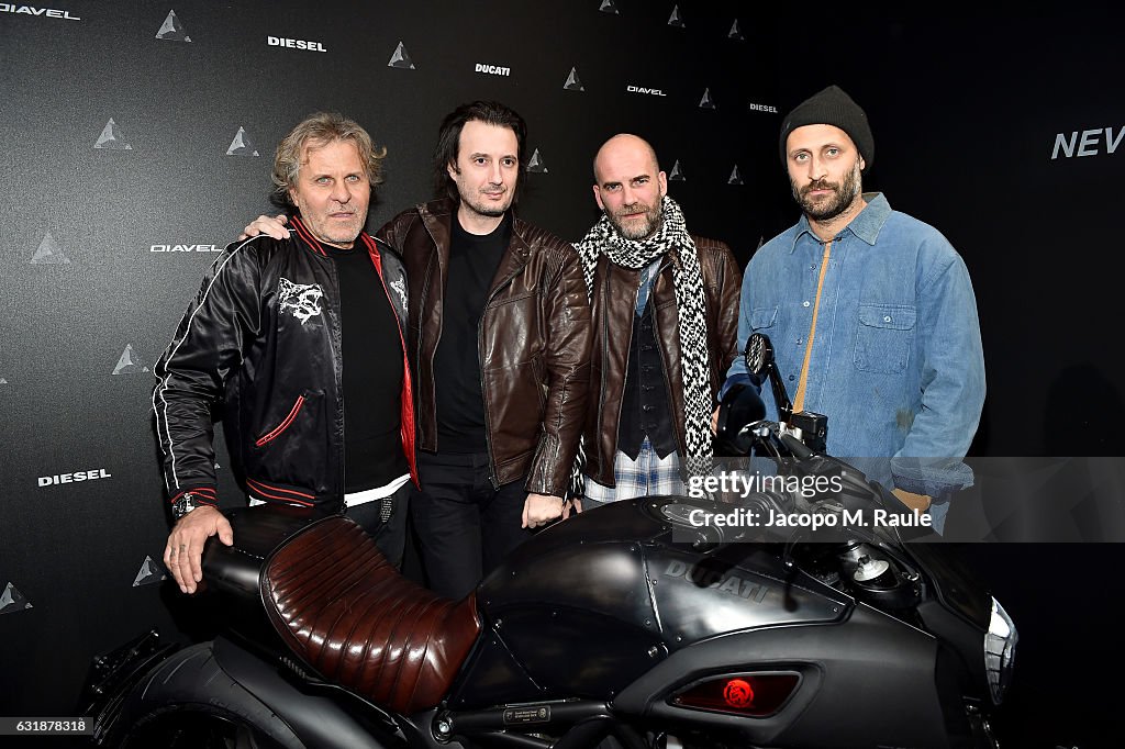 The New Ducati Diavel Diesel Global Premiere In Milan