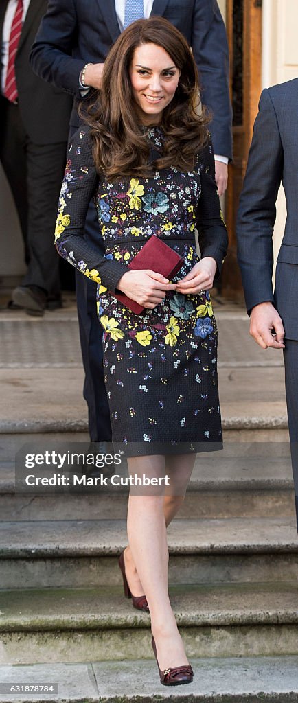 The Duke & Duchess Of Cambridge And Prince Harry Outline Plans For Heads Together Ahead Of The 2017 Virgin Money London Marathon