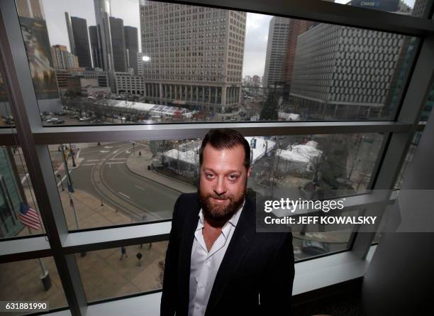 Dan Mullen, vice president at Bedrock, is pictured at the One Campus Martius building on January 4, 2017 in Detroit, Michigan. Detroit, the...