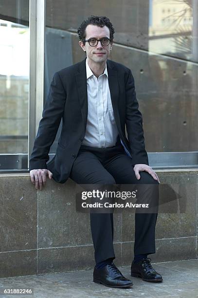 Actor Martin Bacigalupo attends 'Callback' photocall at Urban Hotel on January 17, 2017 in Madrid, Spain.