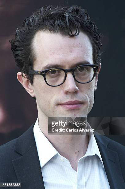 Actor Martin Bacigalupo attends 'Callback' photocall at Urban Hotel on January 17, 2017 in Madrid, Spain.