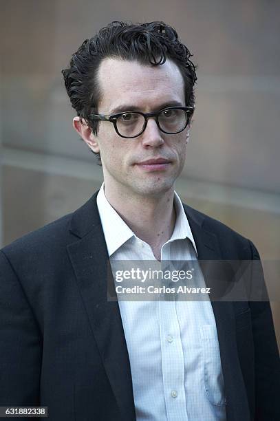 Actor Martin Bacigalupo attends 'Callback' photocall at Urban Hotel on January 17, 2017 in Madrid, Spain.