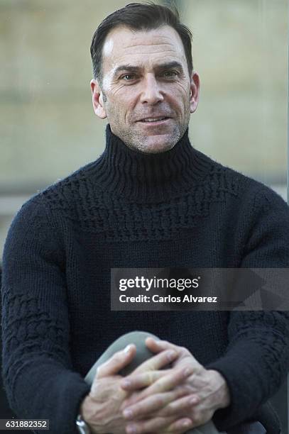 Actor Timothy Gibbs attends 'Callback' photocall at Urban Hotel on January 17, 2017 in Madrid, Spain.