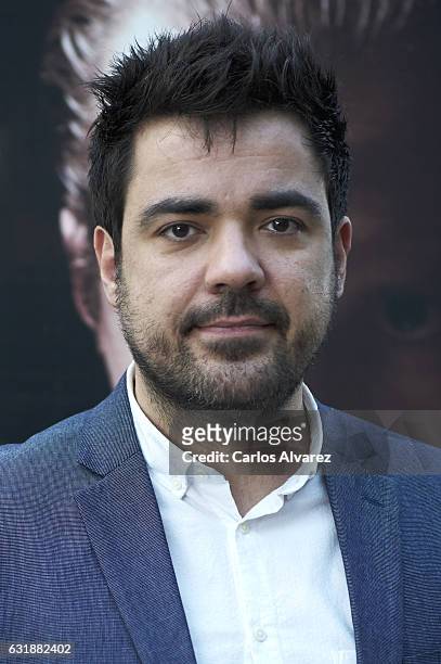 Director Carles Torras attends 'Callback' photocall at Urban Hotel on January 17, 2017 in Madrid, Spain.