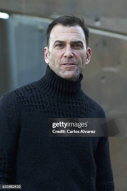 Actor Timothy Gibbs attends 'Callback' photocall at Urban Hotel on January 17, 2017 in Madrid, Spain.