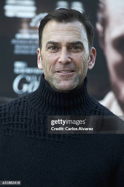 Actor Timothy Gibbs attends 'Callback' photocall at Urban Hotel on January 17, 2017 in Madrid, Spain.