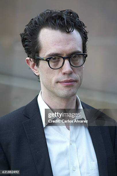 Actor Martin Bacigalupo attends 'Callback' photocall at Urban Hotel on January 17, 2017 in Madrid, Spain.