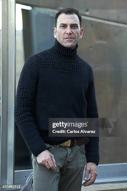 Actor Timothy Gibbs attends 'Callback' photocall at Urban Hotel on January 17, 2017 in Madrid, Spain.