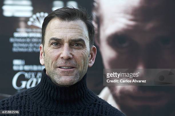 Actor Timothy Gibbs attends 'Callback' photocall at Urban Hotel on January 17, 2017 in Madrid, Spain.