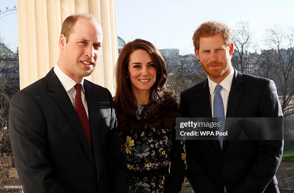 The Duke & Duchess Of Cambridge And Prince Harry Outline Plans For Heads Together Ahead Of The 2017 Virgin Money London Marathon