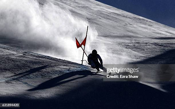 Klaus Kroell of Austria competes during downhill training for the Audi FIS Ski World Cup on the Birds of Prey on December 2, 2015 in Beaver Creek,...