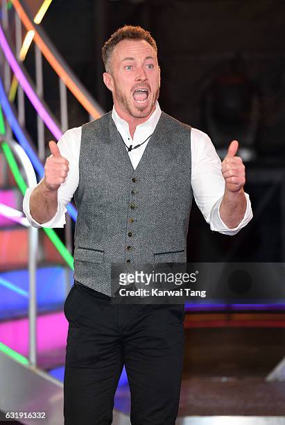 James Jordan is the third housemate evicted from the Celebrity Big Brother House at Elstree Studios on January 17, 2017 in Borehamwood, England.
