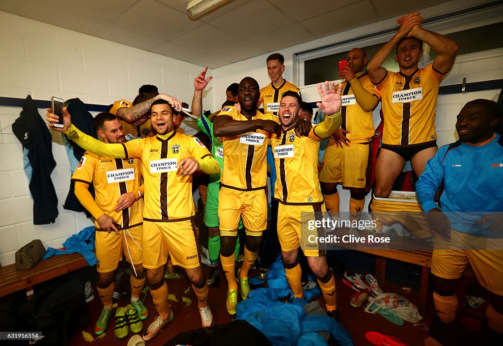 AFC Wimbledon v Sutton United - The Emirates FA Cup Third Round Replay