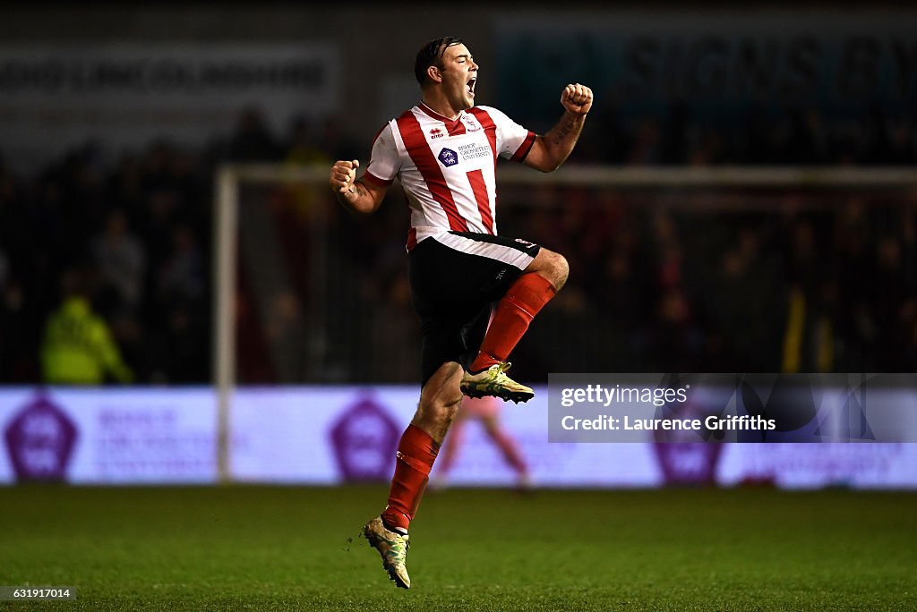 Lincoln City v Ipswich Town - The Emirates FA Cup Third Round Replay