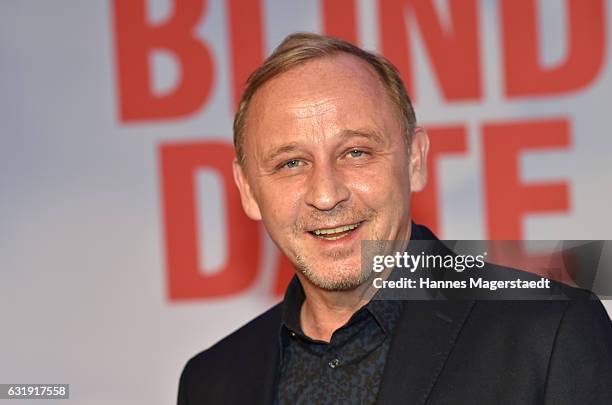 Actor Alexander Held during the 'Mein Blind Date mit dem Leben' Munich Premiere at Mathaeser Filmpalast on January 17, 2017 in Munich, Germany.