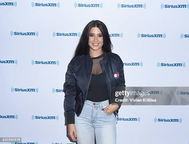 Singer and radio personality Symon hosts the Launch of 'Hits 1 in Hollywood' on SiriusXM Hits 1 at the SiriusXM Los Angeles Studios on January 17,...