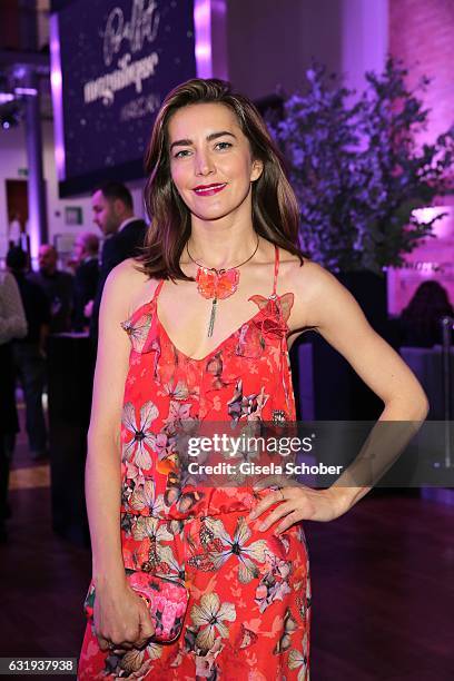 Kamilla Baar during the Marc Cain fashion show fall/winter 2017 'Ballet magnifique' at 'Telekom Representation' on January 17, 2017 in Berlin,...